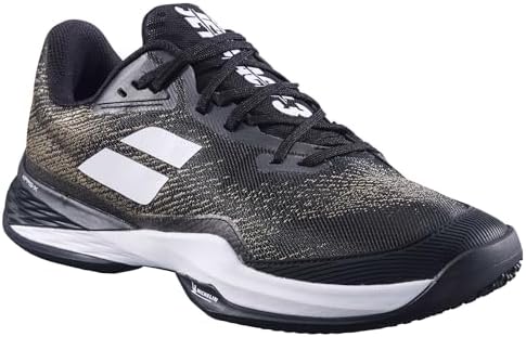 シューズ(男性用) Babolat JET MACH 3 AC M 27cm Black/Gold Babolat Jet Mach 3 All Court Men's Tennis Shoes - Black/Gold